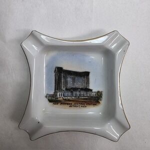 VTG Abteilung Arzberg Germany Porcelain Ashtray, New Michigan Central Station